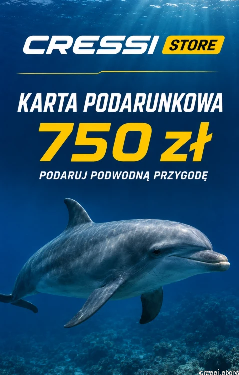 Karta podarunkowa Cressi Store z delfinem.png